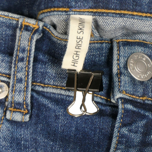 Rag & Bone Jeans Women 29 High Rise Skinny Bonnie Blue Denim 29x29.5 Classic - Picture 6 of 7